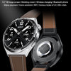 MD3MAX 1.39 inch Round Screen Steel Strap Smart Watch Supports Heart Rate Monitoring/Blood Oxygen Monitoring(Black)