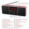 L-288AM  Bluetooth Dual Speaker Radio MP3 Player Support TF Card/U Disk with LED Display(Black)