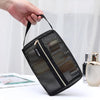 2 PCS Outdoor Travel Portable Mesh Toiletry Cosmetic Bag, Size: Large