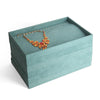 Suede Multifunctional Jewelry Display Tray Necklace Bracelet Bangle Display Case, Style: 24 Grid