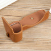 For Canon EOS R8 1/4 inch Thread PU Leather Camera Half Case Base(Brown)