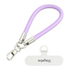 DUX DUICS Stoyobe PL-II Universal Silicone Phone Wrist Strap Anti-lost Lanyard(Purple)