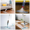 Spray Mop Replacement Pads Reusable Microfiber Floor Mops Refills 14x42cm Blue