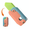 Radish Knife 3D Gravity Decompress Toy, Color Random Delivery, Style: Night Light