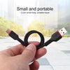 IVON CA81 8 Pin Fast Charging Data Cable, Length: 33cm (Black)