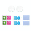 For DJI Avata 2pcs PULUZ Tempered Glass Drone Lens Film(Transparent)