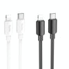 hoco X96 Hyper1m  PD20W USB-C / Type-C to 8 Pin Charging Data Cable(Black)