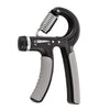 10-40kg Adjustable R-shaped Grip Finger Hand Training Gym(Black Gray (Plastic Bag))
