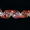 Christmas LED Lights Bronzing Double Ribbon String Lights, Specification: 5m(Gold Red Warm Light)