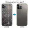 iPhone 11 Pro Max Back Cover (White) - iP13 Pro Max Style