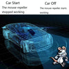 Ultrasonic Car Repeller Car Engine Compartment Electronic Repeller Micro-Light Wave Insect Repellent, Specification: Universal (Black)