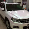 1.52m * 0.5m Car Decal Film Auto Modified Vehicle Sticker Vinyl Air Bubble Sticker Electro-optical Film Protective Film(White)