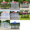 HY-0205 300 x 230 cm Outdoor Parasol Anti-mosquito Net Cover, Dimensions: Banana Umbrellas(Black)