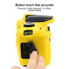 PULUZ Soft Silicone Protective Case for Canon EOS 3000D / 4000D(Yellow)