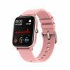 P8 1.4 Inch Heart Rate Blood Pressure Monitoring Smart Watch, Color: Pink