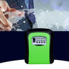 Wall Mount Key Safe Box - Black - Weatherproof Combination Lock