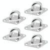 5 PCS 6mm 316 Stainless Steel Ship Diamond Door Hinges Buckle