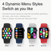 I7 mini 1.62 inch IP67 Waterproof Color Screen Smart Watch(Pink)