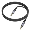 Borofone BL24 3.5mm Graceful AUX Audio Cable, Length:1m(Gray)
