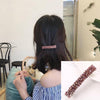 Fashion Girls Headwear Crystal Rhinestone Elastic Hair Clip Hair Accessories(Purple)