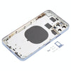 iPhone 11 Pro Max Back Cover (Blue) - iP13 Pro Max Style
