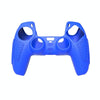 For PS5 Gamepad Silicone Protective Case Anti-Skid Soft Silicone Cover, Color: Blue