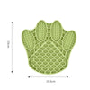 Silicone Slow Feeder Mat, Green - Anti-Choke Dog & Cat Bowl