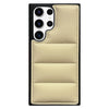 For Samsung Galaxy S24 Ultra 5G Cotton Filling Eiderdown Airbag Phone Case(Beige)