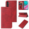 For Samsung Galaxy M54 Magnetic Closure Leather Phone Case(Red)