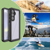 For Samsung Galaxy S24 FE 5G RedPepper Shockproof IP68 Waterproof PC Hybrid TPU Phone Case(Black)