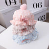 MZ9827 Crown Newborn Cotton Hat Cartoon Baby Basin Hat Princess Hat, Size: Cap Circumference Around 42-46cm(Light Purple)