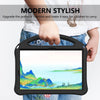 For Samgsung Galaxy Tab S10 FE 11 EVA Shockproof Tablet Case with Holder(Black)