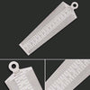 Wedge Feeler Gap 30-45mm Stainless Steel Ruler Inspection Taper Gauge Metric Measure Tool