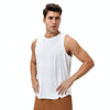 Summer Loose Breathable Fitness Quick-Drying Sleeveless Vest, Size: XXL(White)