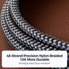 JOYROOM SA31-AL3 3A USB to 8 Pin Fast Charge Data Cable, Length: 1.2m(Black)