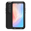 For Huawei P50 Pro LOVE MEI Metal Shockproof Waterproof Dustproof Protective Phone Case without Glass(Black)