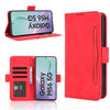 For Samsung Galaxy M56 5G Skin Feel Calf Texture Card Slots Leather Phone Case(Red)