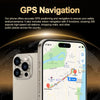 i16 Pro Max / Q5A, 6GB+128GB, 6.5 inch Screen, Face Identification, Android 10 MTK6762 Octa Core, OTG, NFC, Network: 4G, Dual SIM, UK Plug (Gold)