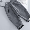 Autumn and Winter Fleece Cartoon Bear Pattern Children Long Sleeve Pullover Top + Pants Set, Height:90cm(Black)