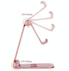 WQ-02 Foldable Creative Lazy Bracket Phone Holder (Black)