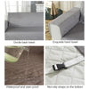 Waterproof Non-slip Pet Cushion One-piece Assemble Sofa Cover, Size:Left-200x270cm(Orange)
