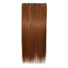 30# One-piece Seamless Five-clip Wig Long Straight Wig Piece