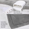152x127cm Flannel 3-Speed Temperature Adjustable Heating Blanket(US Plug)