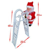 Electric Santa Claus Toy Christmas Children Gift Decoration, Specification: Double Ladder C