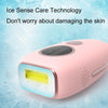 Home Laser Freezing Point Hair Removal Apparatus Full Body Beauty Portable Hair Removal Apparatus, Style: US Plug(Freezing Point Pink)