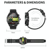 T95 1.52 inch BT5.0 Smart Sport Watch with Earbuds, Support Bluetooth Call / Blood Oxygen / Heart Rate / Blood Pressure Health Monitor(Black)