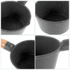 Medical Stone Deepened Mini Gas Special Oil Pan Butter Melting Soup Pot with Diversion Port(Green)