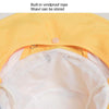 1015 Summer Children Sun Hat Outdoor Sun Protection Bucket Hat With Shawl(Yellow)