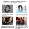Electric Scooter 8.5 inch Honeycomb Solid Tire For Xiaomi M365/M365 Pro /1S/Pro2/Essential(Red)