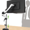 Gibbon Mounts Desktop Lifting Rotating Computer Monitor Stand, Specification Table Clip Black GM112C